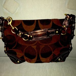 Chocolate Coach Handbag